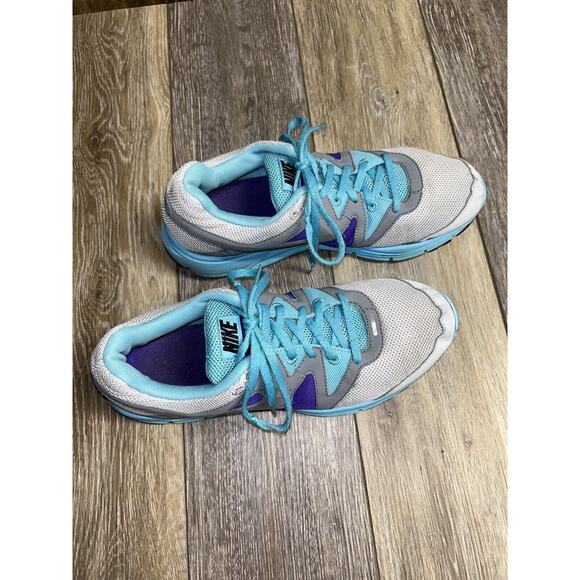 Nike Lunarfly+ 3 Pure Platinum Gray Blue Running Shoes Womens Size 11 487751-004 - Picture 2 of 14